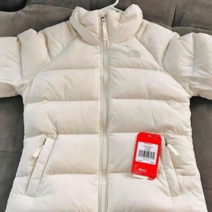 Brand new Vintage White North Face Coat